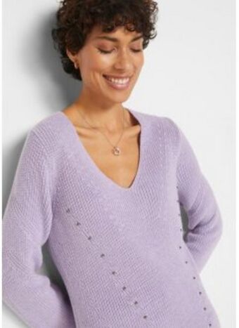 Bonprix Pullover mit seidenanteil Angebot