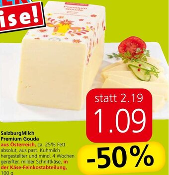 Spar SalzburgMilch Premium Gouda 100 g Angebot