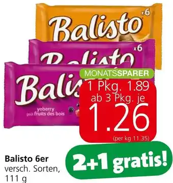 Spar Balisto 6er 111 g Angebot