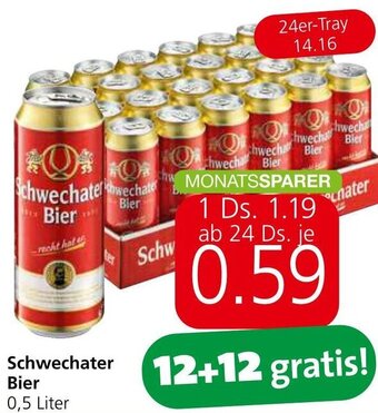 Spar Schwechater Bier 0,5 Liter Angebot