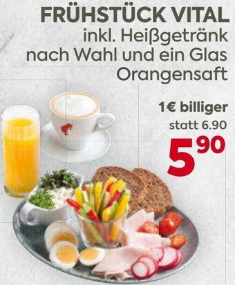 Billa Frühstück Vital Angebot