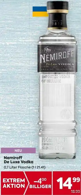 Billa Nemiroff De Luxe Vodka 0,7 Liter Angebot