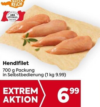 Billa Hendlfilet 700 g Angebot