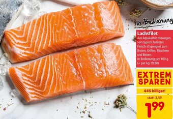 Interspar Lachsfilet 100 g Angebot