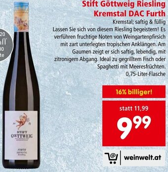Interspar Stift Göttweig Riesling Kremstal DAC Furth Angebot