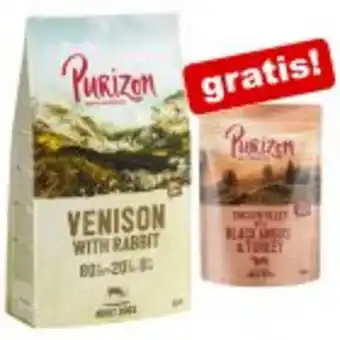 Zooplus 12 kg purizon hundefutter + 6 x 300 g adult black angus gratis! Angebot