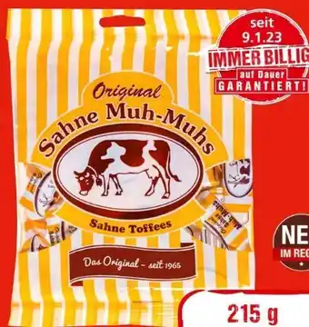 Spar Original sahne muh-muhs sahne toffees Angebot