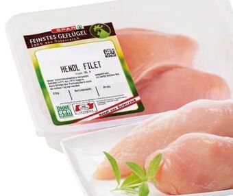 Eurospar Feinstes geflügel hendlfilet Angebot