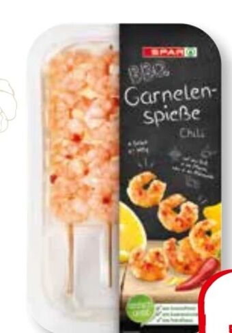 SPAR Gourmet Bbq garnelenspieße Angebot