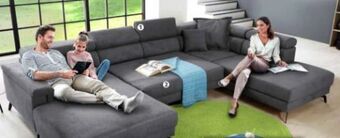 Polstermöbel Fischer Wohnlandschaft stoff Angebot