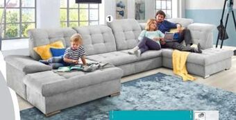 Polstermöbel Fischer Wohnlandschaft stoff Angebot