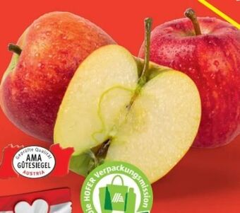 Hofer Äpfel Angebot