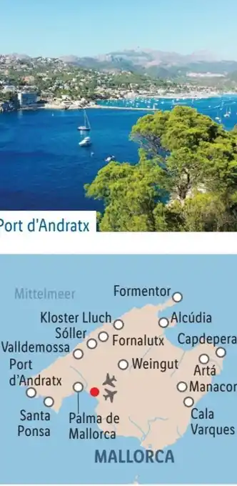 Lidl Reisen Mallorca für alle sinne standort-rundreise Angebot