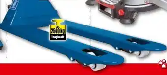 Bauhaus Palettenhubwagen ahw 2500 Angebot