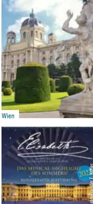 Lidl Reisen Elisabeth - das musical wien Angebot