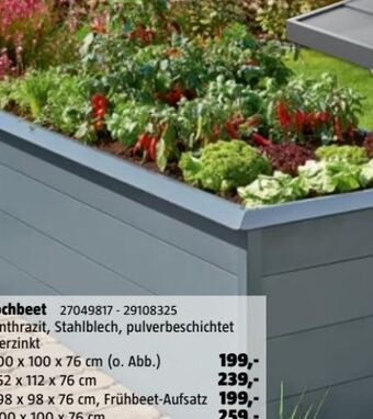 Bauhaus Hochbeet Angebot
