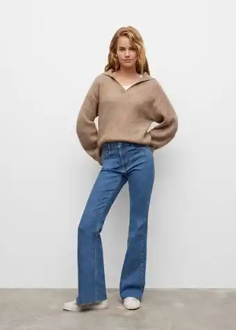 Mango Pullover mit polo-kragen Angebot