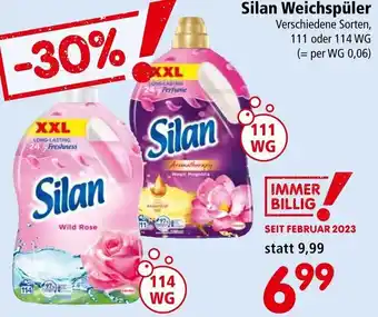 Interspar Silan Weichspüler 111 oder 114 WG Angebot