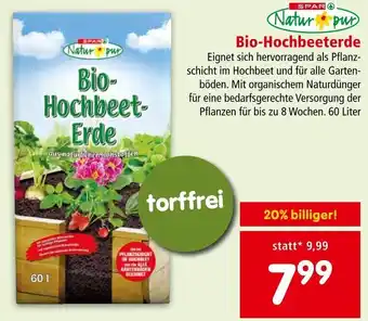 Interspar Bio-Hochbeeterde 60 Liter Angebot