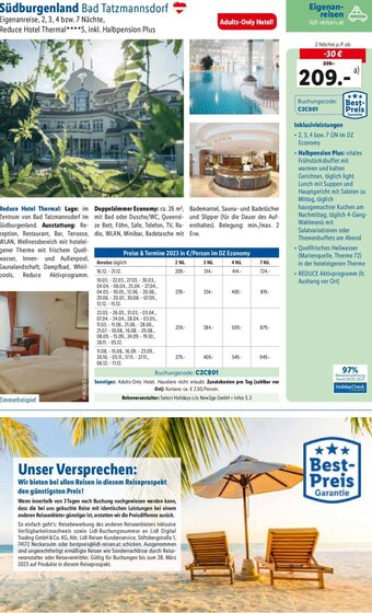 Lidl Südburgenland Bad Tatzmannsdorf Angebot