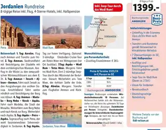 Lidl Jordanien Rundreise Angebot