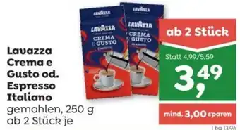 ADEG Lavazza Crema e Gusto od. Espresso Italiano 250 g Angebot