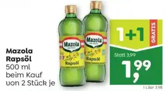 ADEG Mazola Rapsöl 500 ml Angebot
