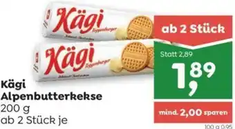 ADEG Kägi Alpenbutterkekse 200 g Angebot