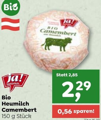 ADEG Bio Heumilch Camembert 150 g Angebot