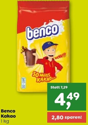ADEG Benco Kakao 1 kg Angebot