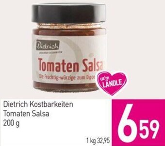 Sutterlüty Dietrich Kostbarkeiten Tomaten Salsa 200 g Angebot