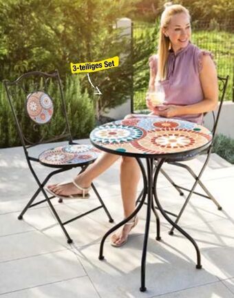 Maximarkt Mosaik bistro-set Angebot