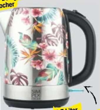 Maximarkt Wasserkocher tropical Angebot