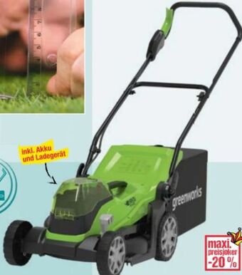Maximarkt Rasenmäher g24x2lm36k2x Angebot