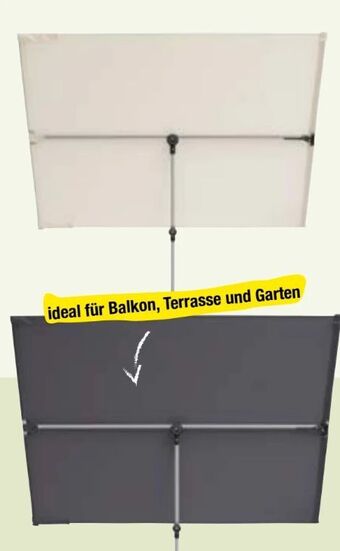 Maximarkt Balkonblende active Angebot