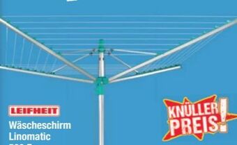 Maximarkt Wäscheschirm linomatic 500 easy Angebot