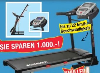 Maximarkt Laufband race runner 2200i Angebot