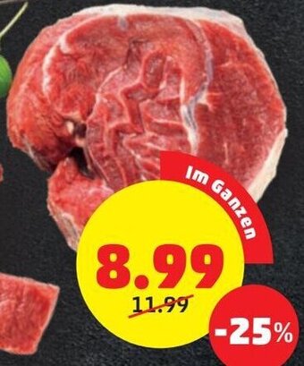 PENNY Rindsgulaschfleisch pro kilo Angebot