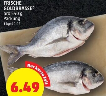 PENNY Frische Goldbrasse pro 540 g Angebot