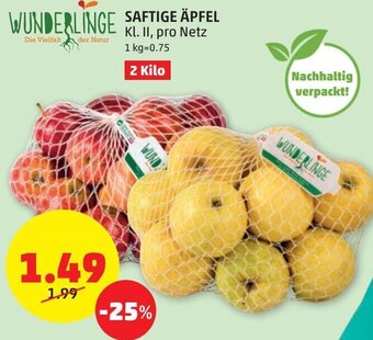 PENNY Saftige Äpfel 2 kilo Angebot
