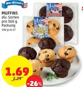 PENNY Muffins 360 g Angebot