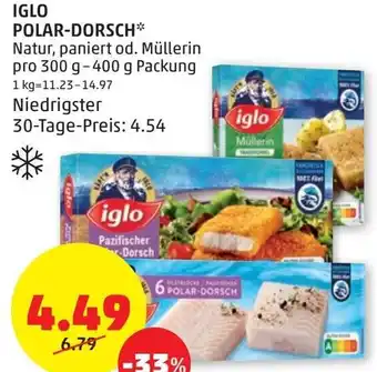 PENNY Iglo Polar-Dorsch 300 g- 400 g Angebot