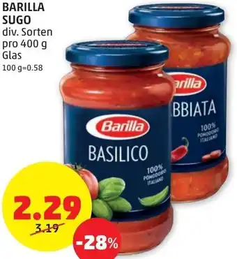 PENNY Barilla Sugo 400 g Angebot