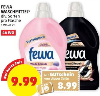 PENNY Fewa Waschmittel 46 WG Angebot