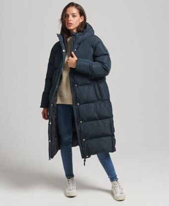 Superdry Hooded longline puffer coat Angebot