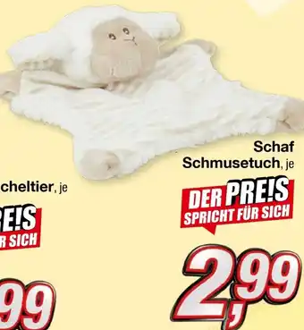 KiK Schaf Schmusetuch Angebot