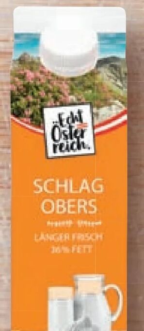 Lidl Schlagobers Angebot
