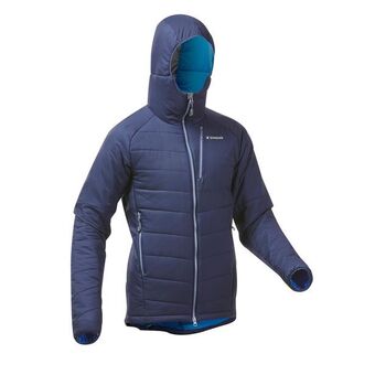Wattierte jacke herren - alpinism blau
