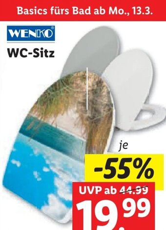 Lidl Wenko WC-Sitz Angebot