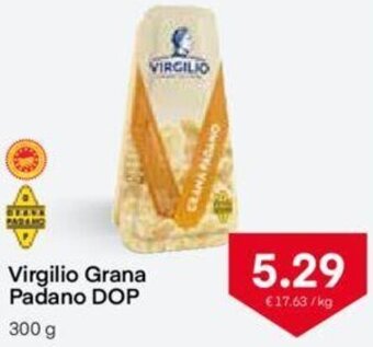 MPreis Virgilio Grana Padano DOP 300 g Angebot